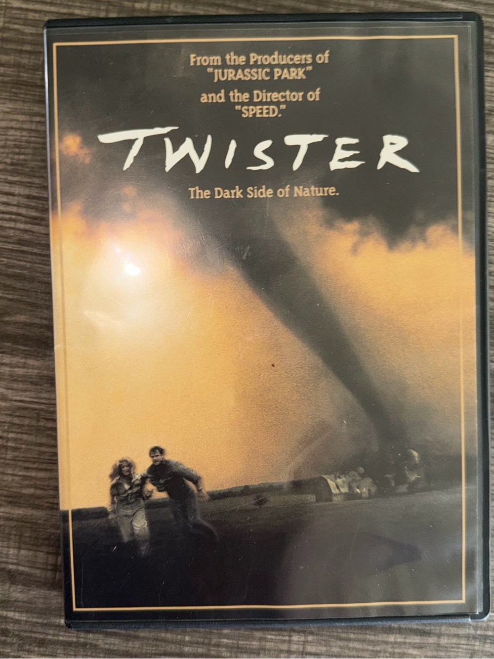 Warner Bros. Twister DVD - Black and Gold Cover